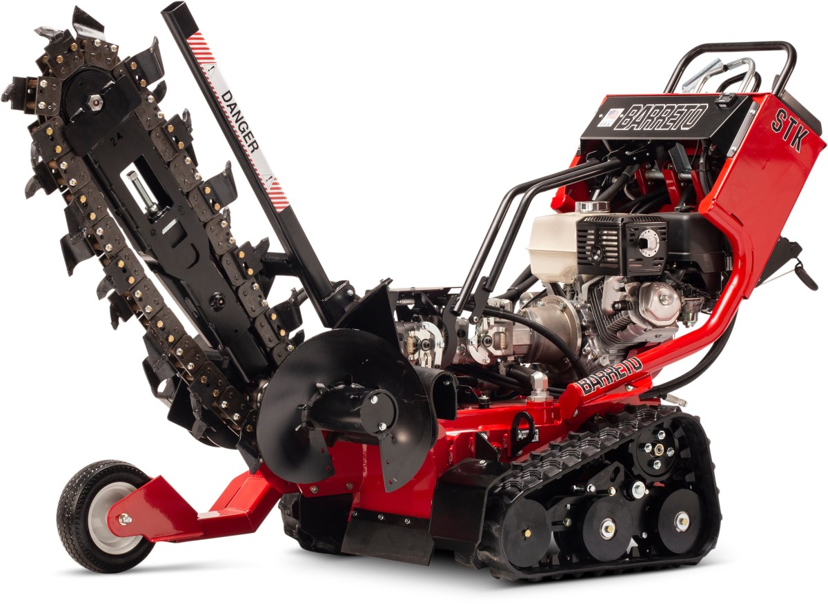 LineHouse/Take one 北欧メロハー,AOR Etramo. Tracked trencher Barreto E1330STKH-4MS for hire or rental