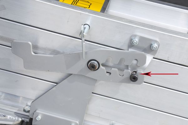 Selbstschließende Transport Sicherung